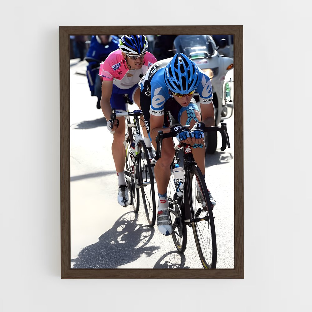 Poster Pédale en Liberté – affiche Cyclisme (vue 5)